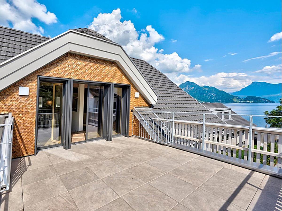 Boutique Guesthouse Villa Pescheria B&B Weggis Dış mekan fotoğraf